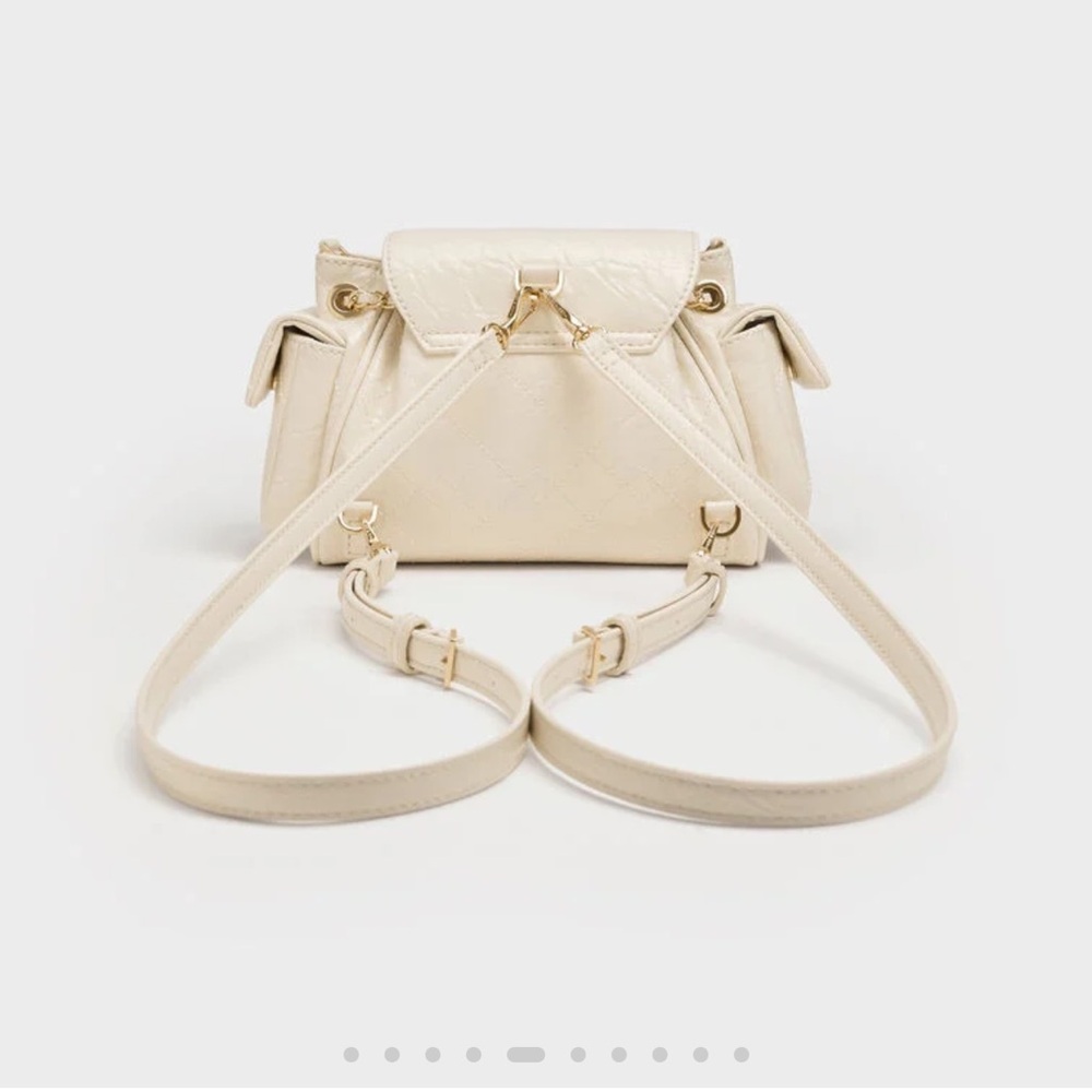 Charles & Keith Ivory Crossbody Bag - Picture 3 of 8